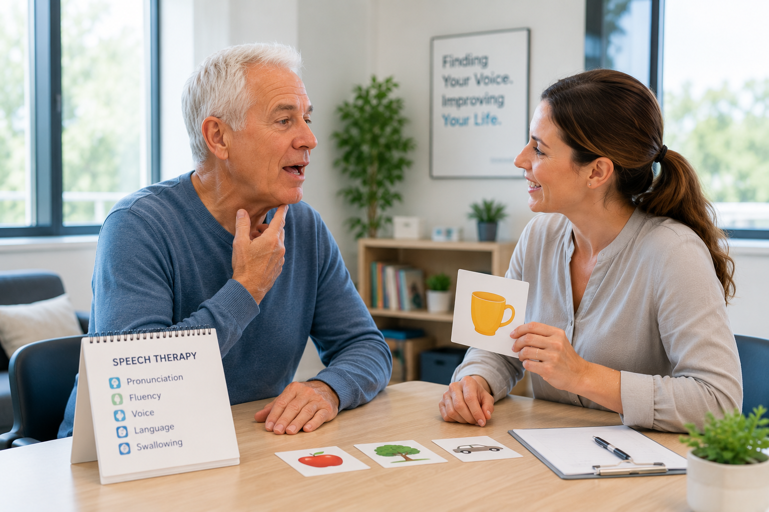 speech therapy